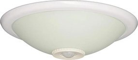 Fulgur s-22941 - Lampă de tavan cu senzor DARINA, 2xE27/40W/230V, Ø 30 cm, albă