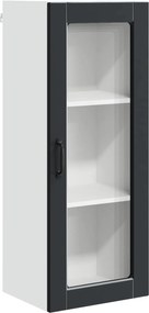 vidaXL Dulap de bucătărie cu raft Negru 40 x 31 x 100 cm Lemn compozit