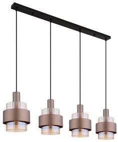 Lustră pe cablu Globo 15560-4HA MILLEY 4xE27/60W/230V