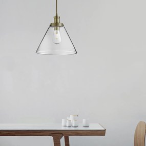 Lustra / Pendul design modern Pyramid alama antic / clar 3228AB SRT