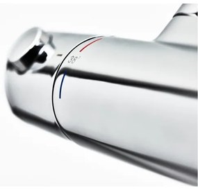 Ravak X070116 - Baterie de duș termostatică PURI, crom lucios