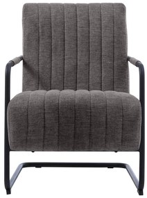 Fotoliu gri închis Trout – Unique Furniture