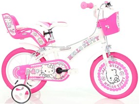 BICICLETA COPII 16" - HELLO KITTY LA PLIMBARE - DINO BIKES (616G-HK)