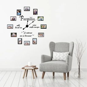 Stricker decorativ ceas Familia mea (12 rame foto)