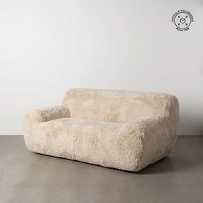 Canapea bej 185 cm Teddy – Ixia