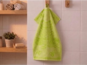 Prosop pentru copii BEBÉ Broasca verde 30x50 cm