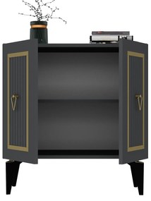 Dulap Lideke 3 (antracit + auriu) . 1093349