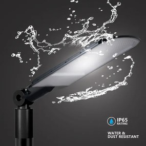 Brilagi - Lampă stradală LED de exterior URBANLIGHT, 200W, 230V, neagră, IP65