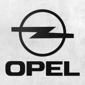 DUBLEZ | Siglă auto din lemn pentru perete - Opel