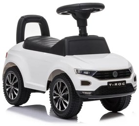 Bicicletă fără pedale Volkswagen albă/neagră