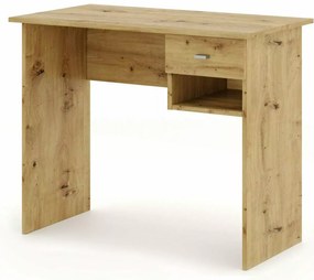Birou cu placa in decor stejar artisan B-011