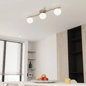 Plafonieră OPUS 3xE14/10W/230V bej/alb