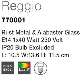 Aplica perete finisaj rustic Reggio NVL-770001