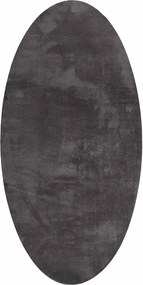 vidaXL Covoare de zonă Oval HUARTE Antracit 100 x 200 cm