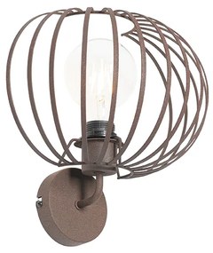 Lampa de perete de design maro ruginiu 30 cm - Johanna