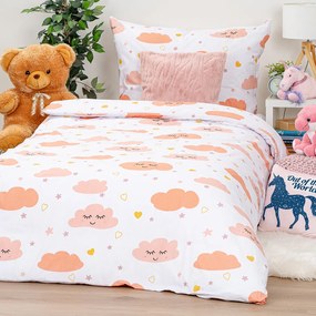 Lenjerie de pat din bumbac 4Home Pink Clouds