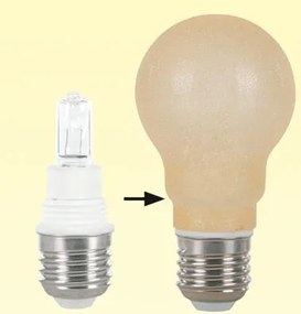 Bec economic E14 MINI GLOBE 28W, 2700K+G9 11268 GL