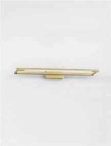 Aplica de perete LED stil minimalist OLAS aurie