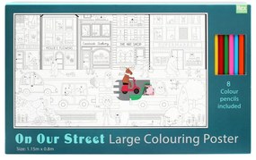 Cărți de colorat On Our Street – Rex London