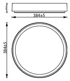 Plafonieră LED dimabilă Philips HANNO LED/24W/230V 2700K negru