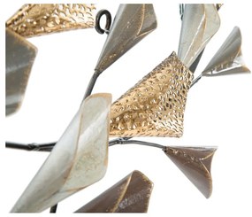 Decorațiune de perete Mauro Ferretti Ramo, šířka 46 cm, alb - maro