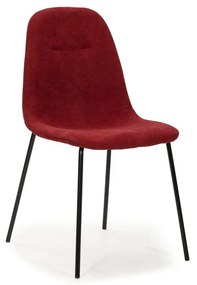 Scaune de dining roșii 4 buc. Renne – Marckeric