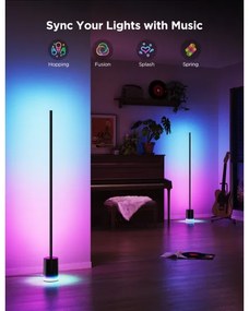 Lampadar LED Govee Smart MATTER LED RGBICWW Wi-Fi + telecomandă