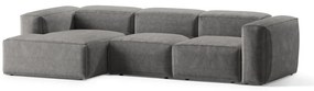 Coltar 3 locuri Bergamo velur reiat L304 cm