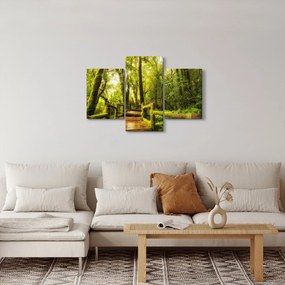Tablou junglei cu mușchi (90x60 cm)