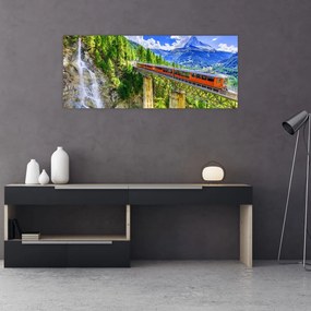 Tablou - Matterhorn, Zermatt, Valais, Elveția (120x50 cm)