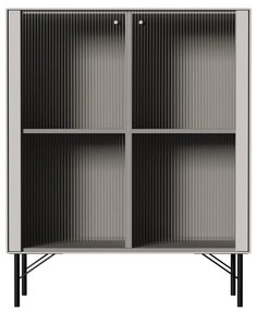 Vitrină gri deschis 91x111 cm Edge by Hammel – Hammel Furniture