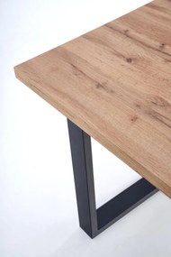 Masa extensibila Venom 135 stejar - L135/185xl90xh74 cm