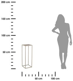 Suport de flori 70x24 cm bej