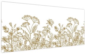 Tablou - Flori de câmp (120x50 cm)