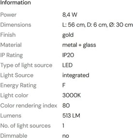Aplica LED design decorativ Sing