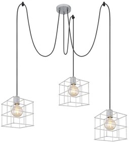 Lustră pe cablu Globo 15530Z-3H1 MERRIL 3xE27/60W/230V
