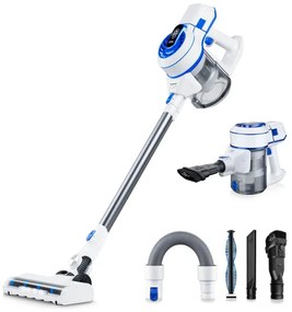 Niceboy ION Hurricane H5 - Aspirator vertical wireless 2în1 150W/2200 mAh alb/al