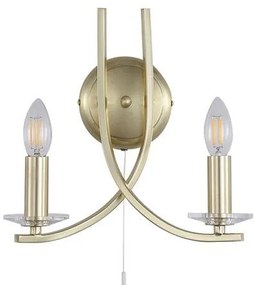 Aplica de perete stil elegant metal alama Ascona 2L