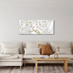 Tablou - Copac cu decor auriu (120x50 cm)