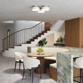 Plafonieră crem ø 30 cm Blacko – Sollux