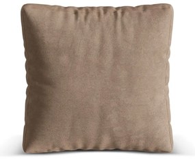 Pernă pentru canapea modulară maro deschis cu tapițerie din catifea Martina – Micadoni