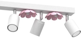 Spot FLOWER 6xGU10/8W/230V alb