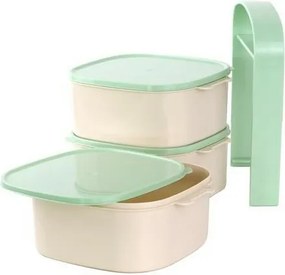 Sufertaș din plastic, 3x 1 l, amestec de culori