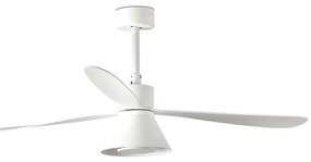 FARO AMELIA L CONE 33760WT-22-LED - ventilator cu lampă LED reglabilă/20W/230V, alb, Ø132 cm WT + telecomandă