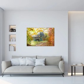 Tablou cu pescărie (90x60 cm)