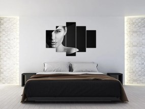 Tablou - Portretul femeii cu pălărie (150x105 cm)