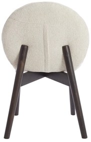 Set de scaune de sufragerie crem 2 buc. tapițat Sinosa – Light &amp; Living