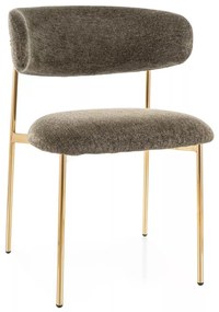Scaun Elton olive/auriu Raven78