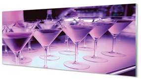 Tablouri pe sticlă Cocktail-uri în pahare