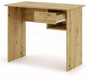 Birou cu placa in decor stejar artisan B-011